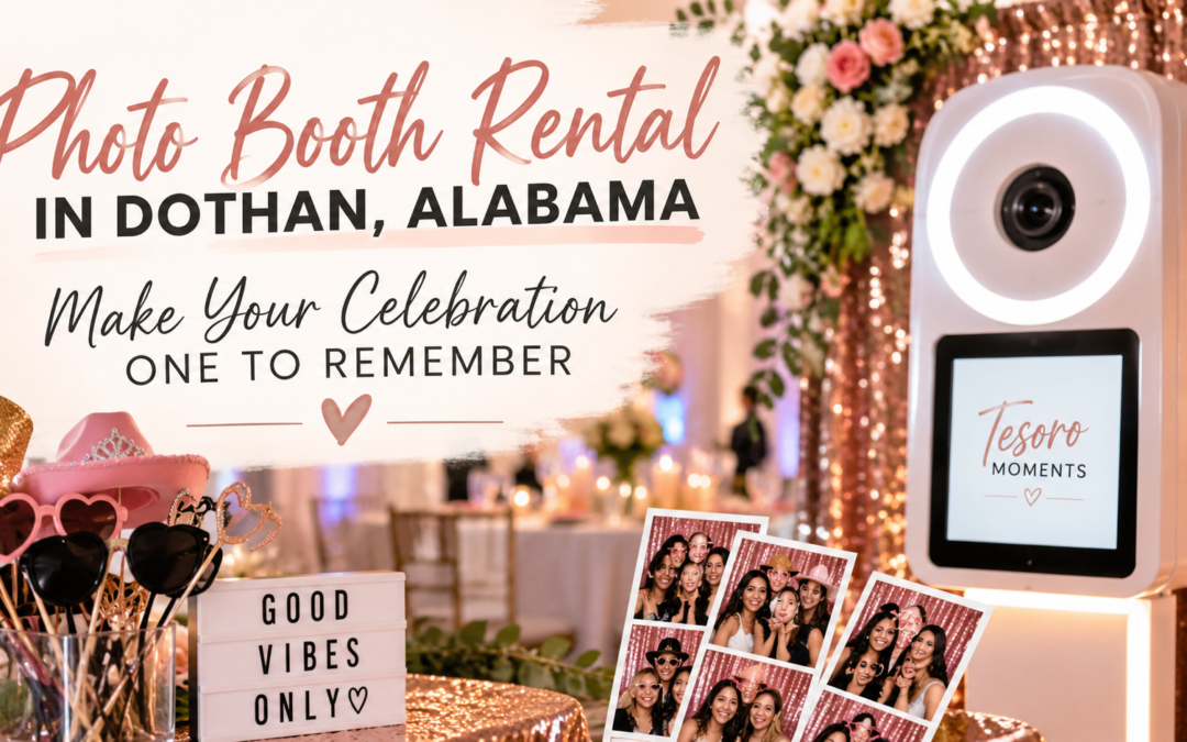 Photo Booth Rental in Dothan, Alabama: Make Your Celebration One to Remember