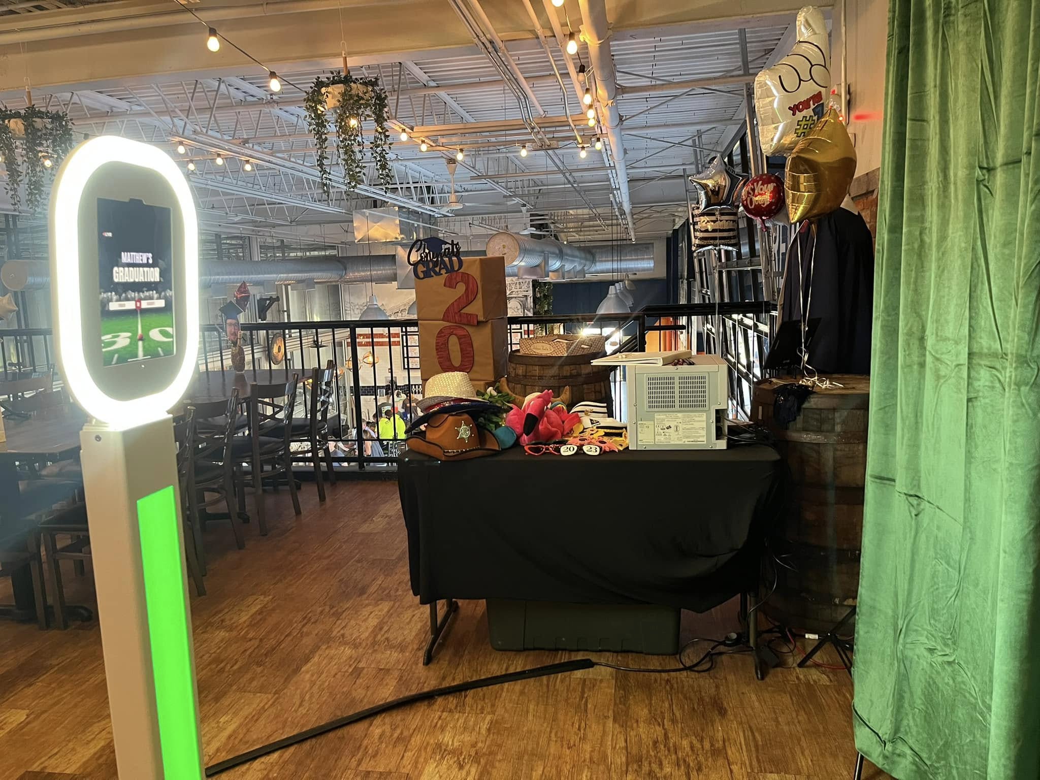 graduation-booth graduation booth setup new jersey
